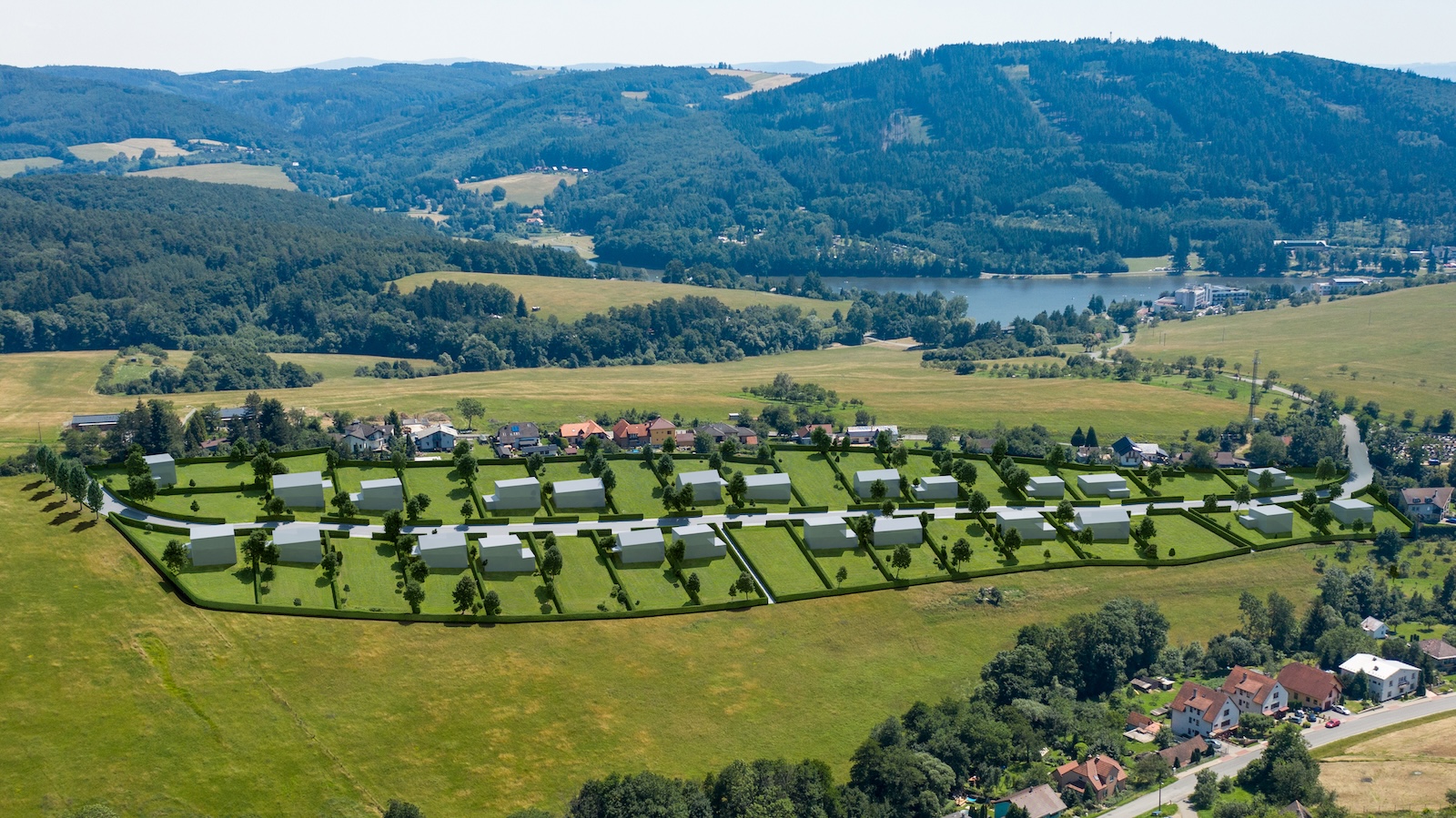 Stavební pozemky, Luhačovice, Pozlovice 